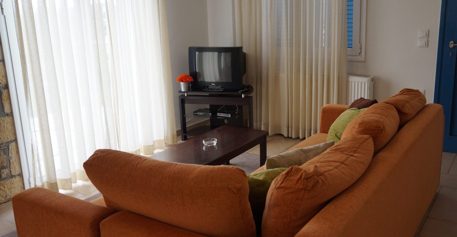 lesvos villas tv image